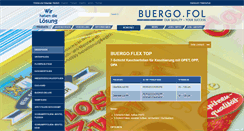 Desktop Screenshot of buergofol.de